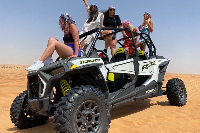 Evening Desert Safari with Dune Buggy Ride& BBQ Dinner–Shared Car - Jeep dune bashing on red dunes: the adrenaline section you’ll feel in your shoulders