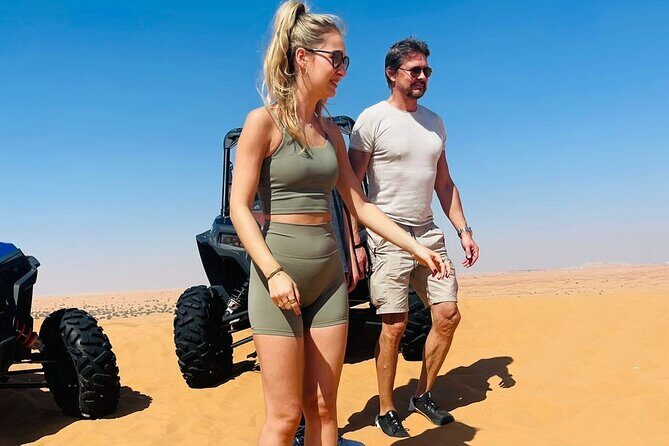 Evening Desert Safari with Quad Bike, Camel Ride & BBQ Dinner - BBQ Dinner Plus Live Shows: Tanoura, Belly Dance, Fire