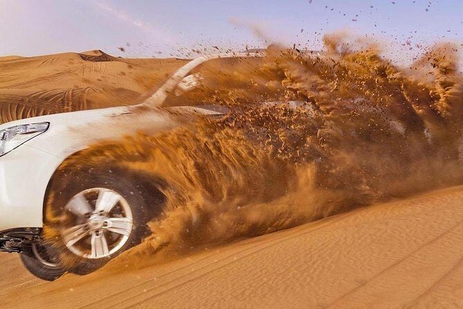 Evening Desert Safari with Quad Bike, Dune Bashing, Entertainments, BBQ Dinner - Dubai desert timing: 3pm start for sunset photos