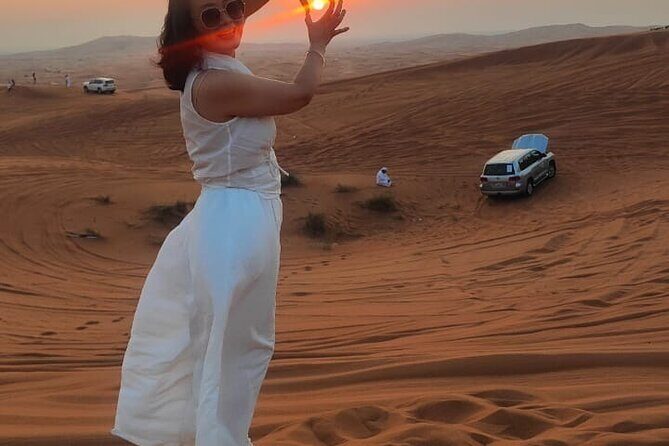 Evening Desert Safari with Quad Bike - Door-to-Door Pickup and the Road Into Lahbab