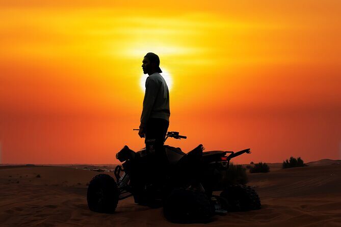 Evening Dubai Desert Safari, Red Sand, Premium camp shows & Diner - Sand boarding and camel riding: activities that feel made for the desert