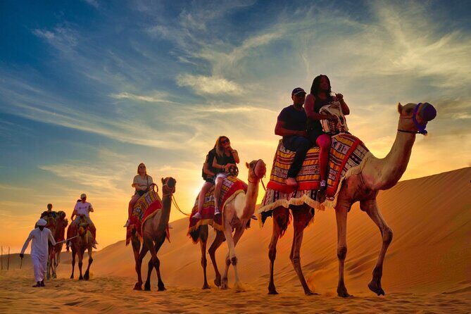 Evening Heritage Safari by Vintage G-Class at Al Marmoom Oasis - Coffee, Luqaimat, and a Proper 6-Course Bedouin Dinner