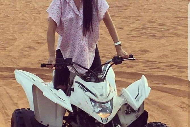 Evening Safari with Quad Bike, Camel Riding, BBQ Dinner and Dune Bashing - Henna, Arabic Dress Photos, and Shisha: The Camp Side of the Story