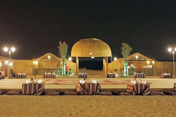 Evening Sunset Desert Safari Dubai - The vibe: a full evening out in the Dubai Desert