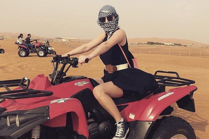 Exciting Morning Desert Safari & Thrilling Quad Bike Ride - Group size and guide attention: smaller, but still structured