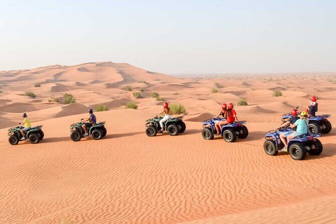 Exciting Morning Desert Safari & Thrilling Quad Bike Ride - Dune bashing: the controlled chaos you actually want