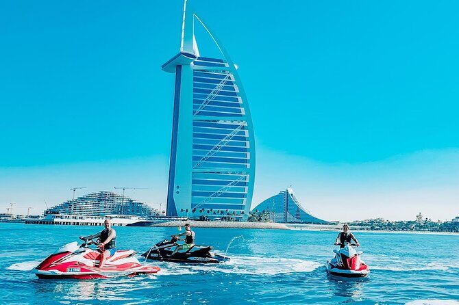 Exclusive 1HR Jet Ski Tour- Burj al Arab & Atlantis - Dubai from the water, not the skyline: what makes this route work