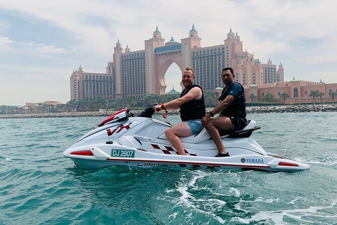 Exclusive 1HR Jet Ski Tour- Burj al Arab & Atlantis - Speed and pacing: what skill level changes (and what it doesn’t)