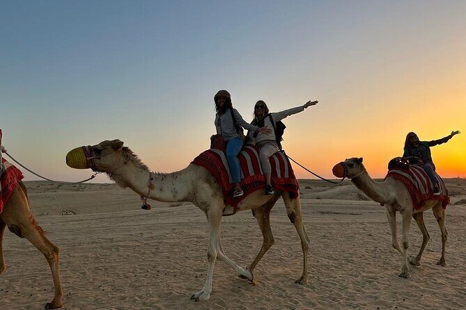Exclusive Private Evening Desert Safari with BBQ Dinner In Dubai - BBQ Buffet Dinner and Soft Drinks Under Night Skies