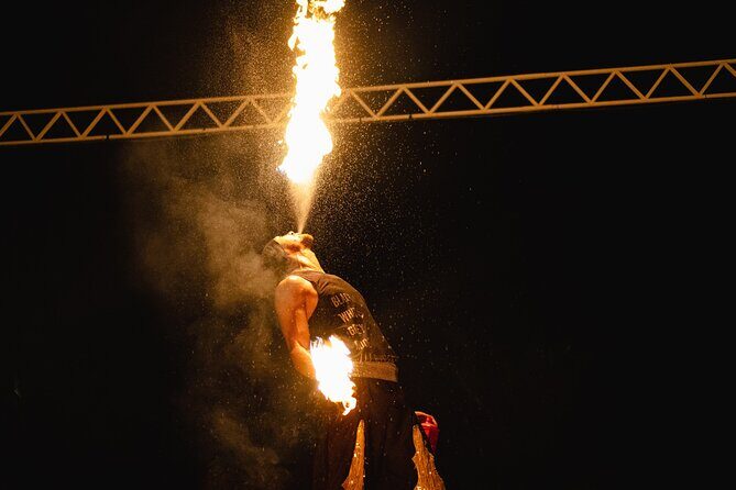 Experience Red Dune Safari Shows, Camels, BBQ & ATV Bike in Dubai - Belly dance, fire show, Tanoura: why this lineup works