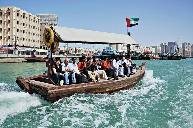 Explore Old Dubai Al fahidi District Museums Markets Abra - Dubai Spice Souk: use your nose, then your questions