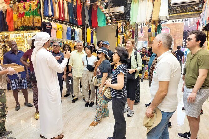 Explore Old Dubai in a Half-Day: Cultural Guided Tour with Souks - Al Seef Street and Souk Al Seef: starting by the creek, not in a rush
