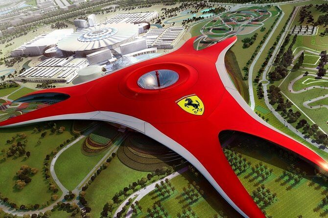 Ferrari World Abu Dhabi Admission Tickets (optional) - Yas Island Ferrari thrills: Formula Rossa and the rest of the lineup