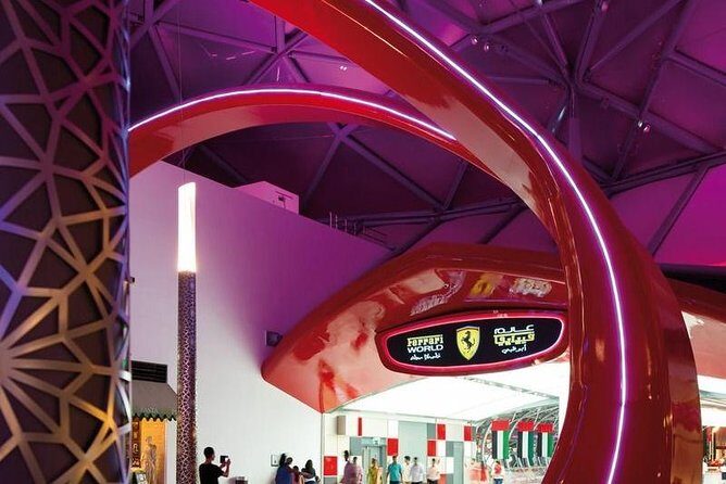 Ferrari World Abu Dhabi Admission Tickets (optional) - Getting there from Dubai: shuttle options and an easy plan