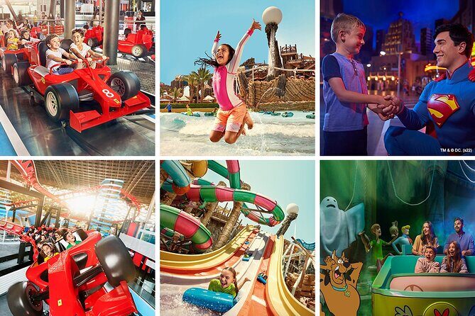 Ferrari World Abu Dhabi Admission Tickets (optional) - When the park changes plans: maintenance, rain, and ride status
