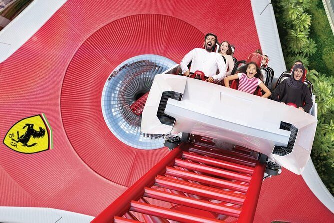 Ferrari World Entrance ticket - The Formula Rossa thrill: your must-do anchor ride
