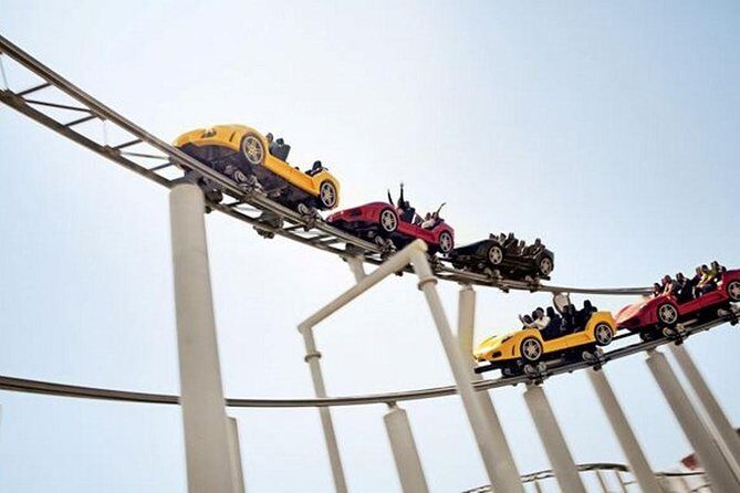 Ferrari World Entrance ticket - Lunch, cafes, and gift shopping without wrecking your budget
