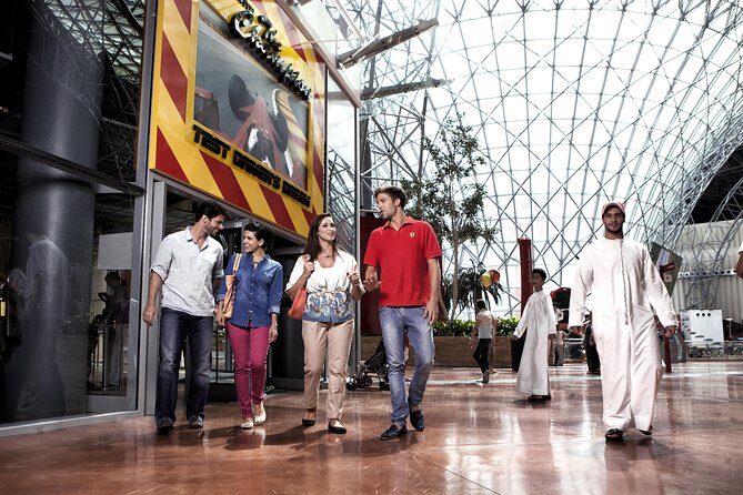 Ferrari World Entry Tickets from Dubai with Transfers from hotel - Rides for All Thrill Levels: The Height Range Is Your Real Filter