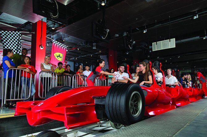 Ferrari World Entry Tickets from Dubai with Transfers from hotel - A Realistic 5-Hour Game Plan (Starting at 10:00am)