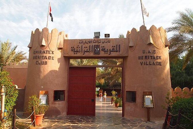 Ferrari World Theme Park and Abu Dhabi Tour with Pick Up - Souks and the Heritage Village style stop: shopping energy without the pressure
