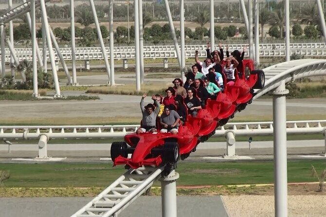 Ferrari world & Warner bros. parks with transfer from Dubai - Warner Bros. World Abu Dhabi: Scooby, Batman, Superman, and the Classics