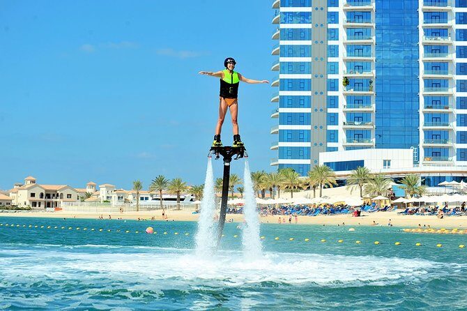 Flyboard Activity in Dubai - Your 30-minute flyboard session: what happens on the water