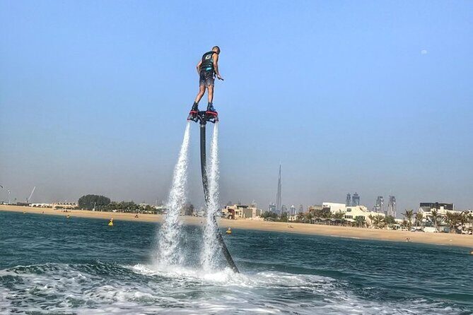 Flyboard in Dubai with Photos & Videos-Free Training - Yoush Water Sports and the Jumeirah Meeting Point