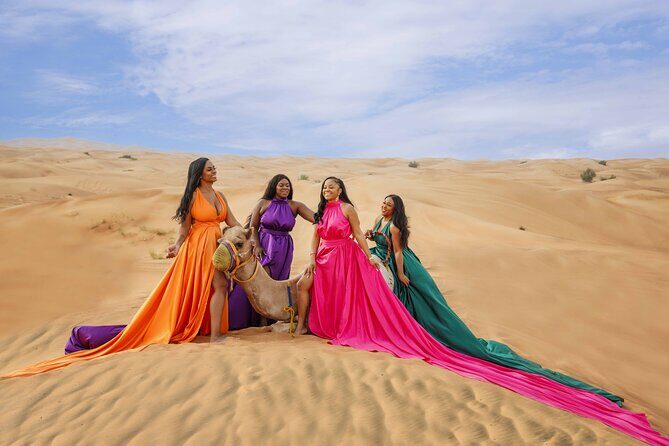 Flying Dress Photoshoot Dubai Solo, Couple and Group 3Hours - Solo, Couple, or Group: Who This Fits Best