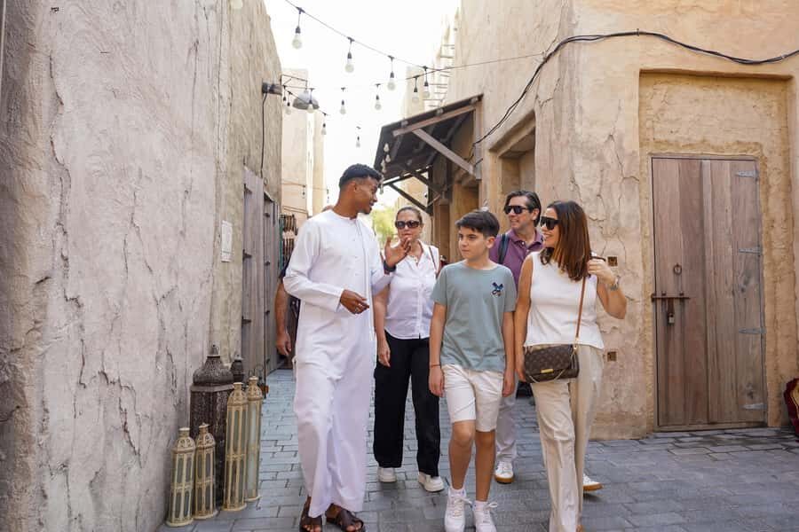 From Abu Dhabi: Dubai City Tour with Creek, Abra & Old Souks - Jumeirah Beach and the Burj Al Arab photo stop