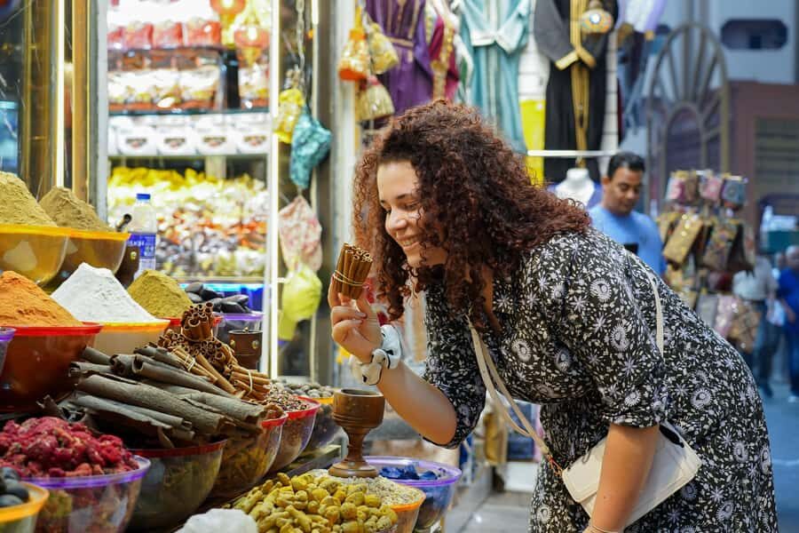 From Abu Dhabi: Dubai City Tour with Creek, Abra & Old Souks - Blue Mosque and the mosque dress code you must follow