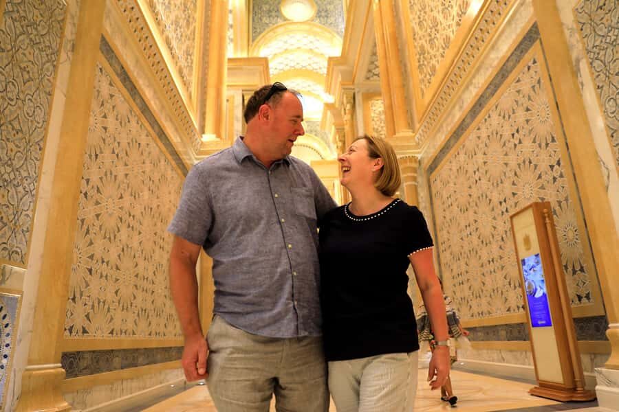 From Abu Dhabi: Grand Mosque, Royal Palace, and Etihad Tower - Saadiyat Island Louvre Photo Stop: The Best Part Is the Exterior