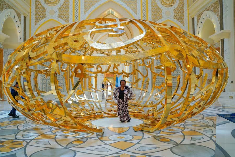 From Abu Dhabi: Grand Mosque, Royal Palace& Heritage Village - Heritage Village: desert life, live crafts, and short market browsing