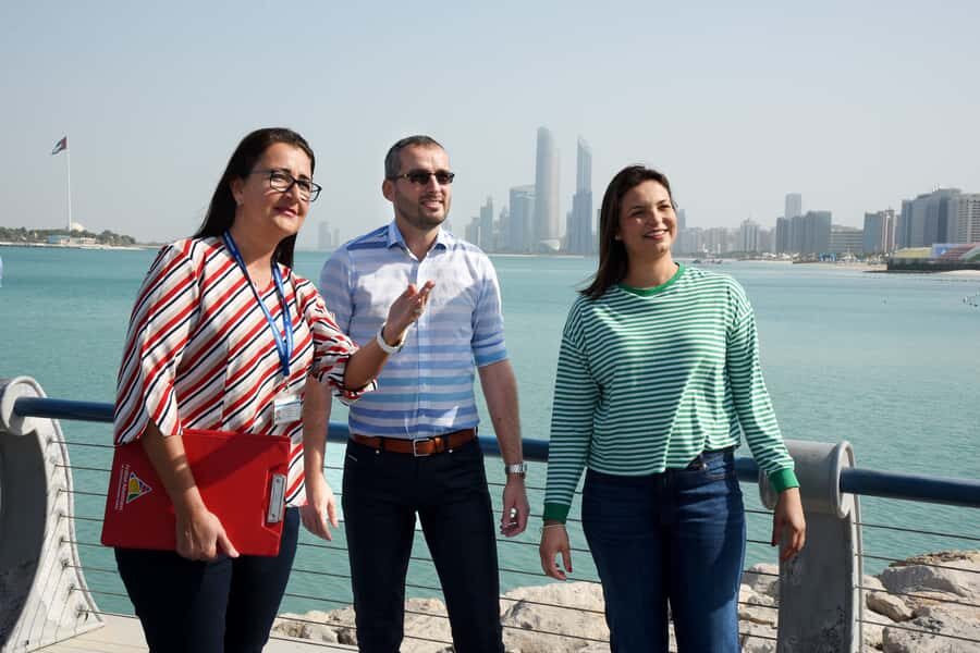 From Dubai: Full Day City Tour, Grand Mosque, Qasr Al Watan - Marina Mall lunch break: plan your own fuel