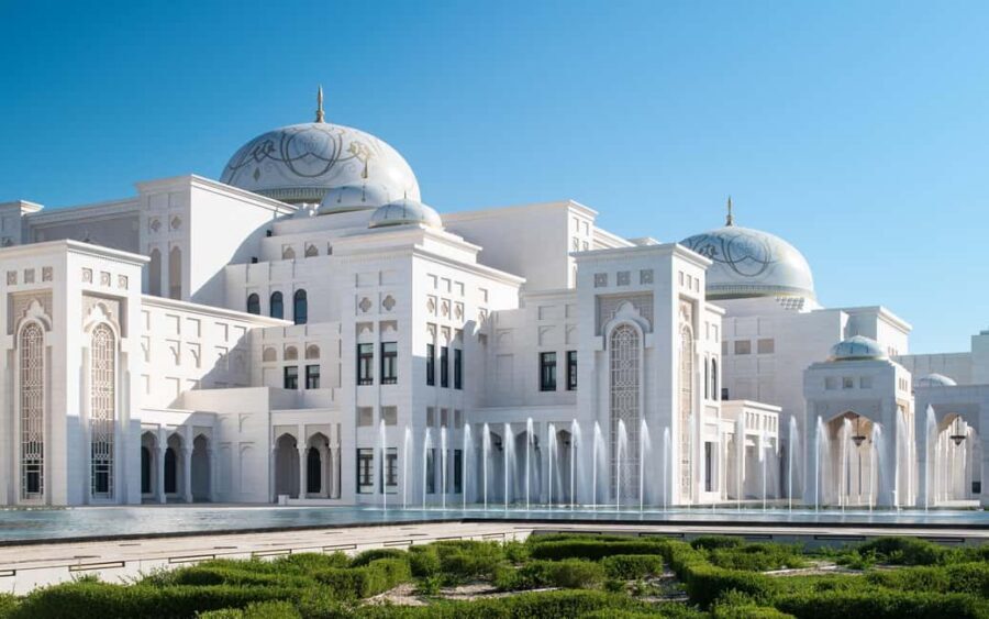 From Dubai: Private Abu Dhabi Tour With Qasar Al Watan - Sheikh Zayed Grand Mosque: time, dress rules, and what to look for