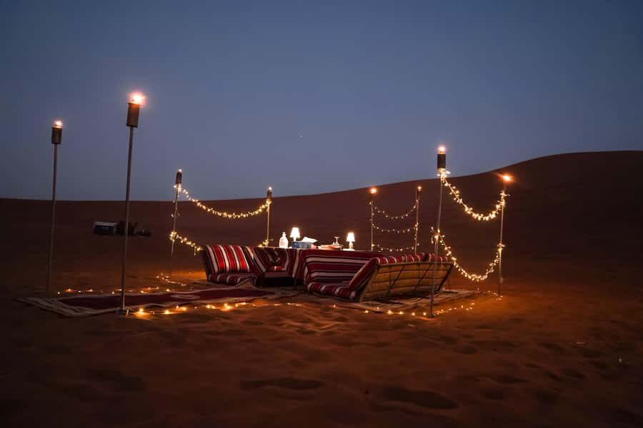 From Dubai: Private Dinner in the Dunes in Mleiha - Sandboarding and Campfire Time: Desert Fun Before Dinner