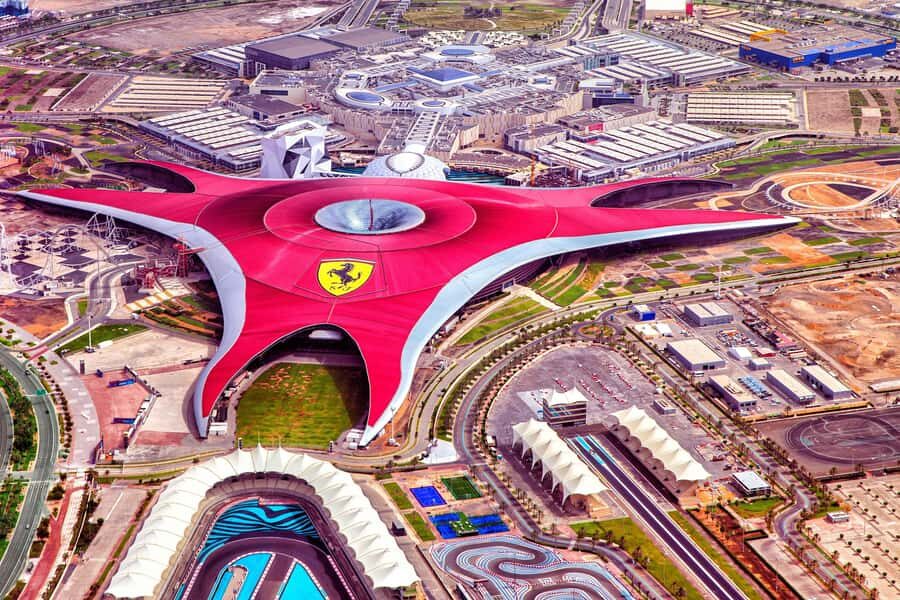From Dubai: Sheikh Grand Zayed Mosque & Ferrari World Trip - Dubai to Abu Dhabi: The 90-Minute Transfer That Sets the Tone