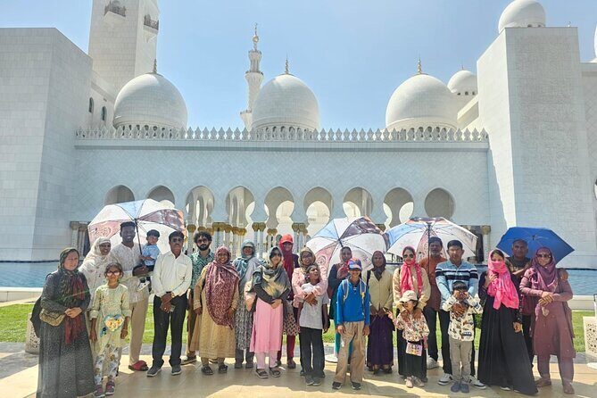Full Day Abu Dhabi City Tour Sheikh Zayed Grand Mosque from Dubai - Ferrari World and Warner Bros. World: adrenaline stops with ticket uncertainty