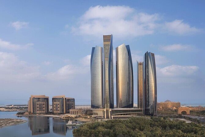 Full-Day Abu Dhabi City Tour with Etihad Tower Entry - Marina Mall lunch stop and Emirates Palace: luxury from a distance