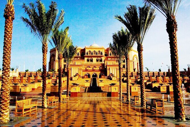 Full Day Abu Dhabi City Tour with Sheikh Zayed Mosque - Emirates Palace, Yas Island, and the Landmark Pass-By Route