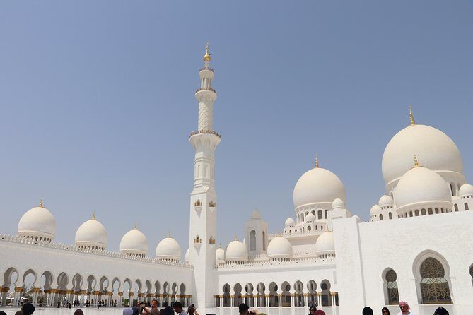 Full Day Abudhabi City Tour with Ferrari World Theme Park Ticket - Getting around: pickup, air-conditioning, and staying sane