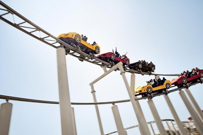 Full Day Abudhabi City Tour with Ferrari World Theme Park Ticket - Sheikh Zayed Grand Mosque Center: the star stop