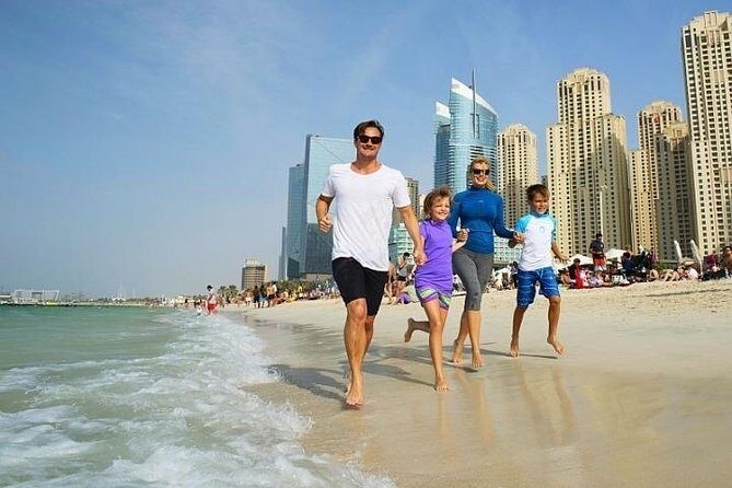 Full Day Dubai City Tour: Burj Khalifa & Underwater Zoo Ticket - Jumeirah Mosque and Souk Madinat Jumeirah: Cultural Stop Meets Scenic Shopping Views