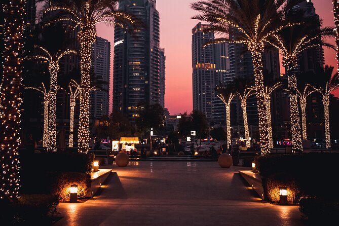 Full-Day Private Guided Tour of Dubai's Top Attractions - Souk Al Bahar Dinner with Fountain Views: Where the Evening Turns Magical