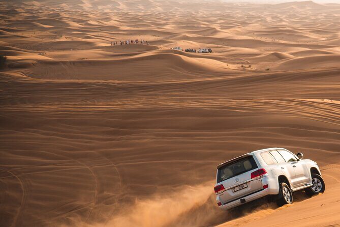 Full Day Safari Grand Adventures with Dune Bash on 4X4 in Dubai - Pickup, meeting point, and what to plan for