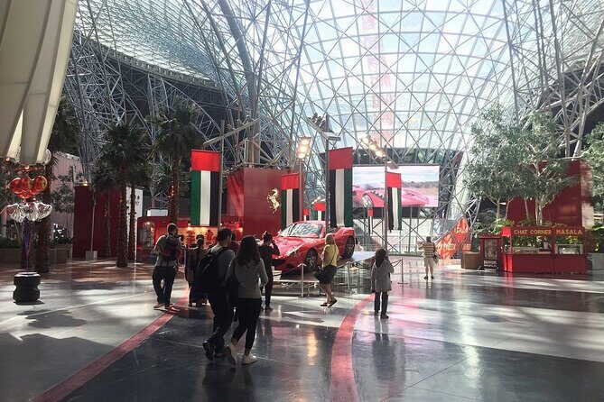Full-Day Tour With Ferrari World Ticket in Abu Dhabi - Ferrari World Yas Island: Formula Rossa Speed and Indoor Comfort