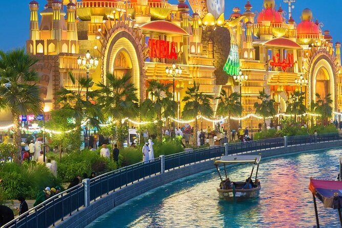 Global Village and Miracle Garden Tour With Private Transfers - Global Village: 30+ Country Pavilions and Two Hours to Play