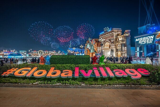 Global Village and Miracle Garden Tour With Private Transfers - Getting From Flowers to Pavilions: How the Ride Affects Your Experience