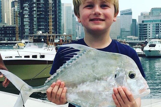 Go Fishing Dubai 5 hours Trolling & Regular Fishing - Price and Value: $558.66 Per Group Up to 8