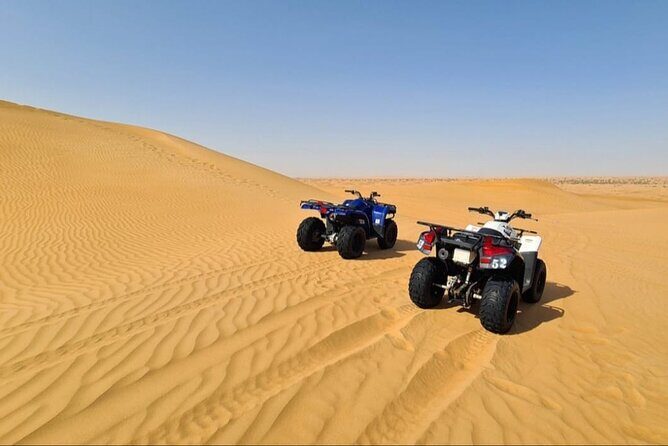 Guided Desert Safari with Dinner and Quad Biking in Dubai - 4x4 Dune-Bashing Over Red Dunes: The Part You Should Decide First