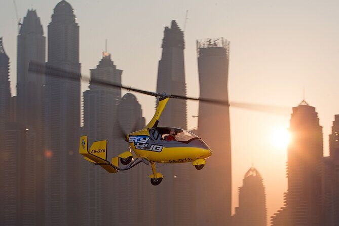 Gyrocopter Dubai Private flight for 20 minutes - Doors, Open-Style Aircraft, and What You Can Carry